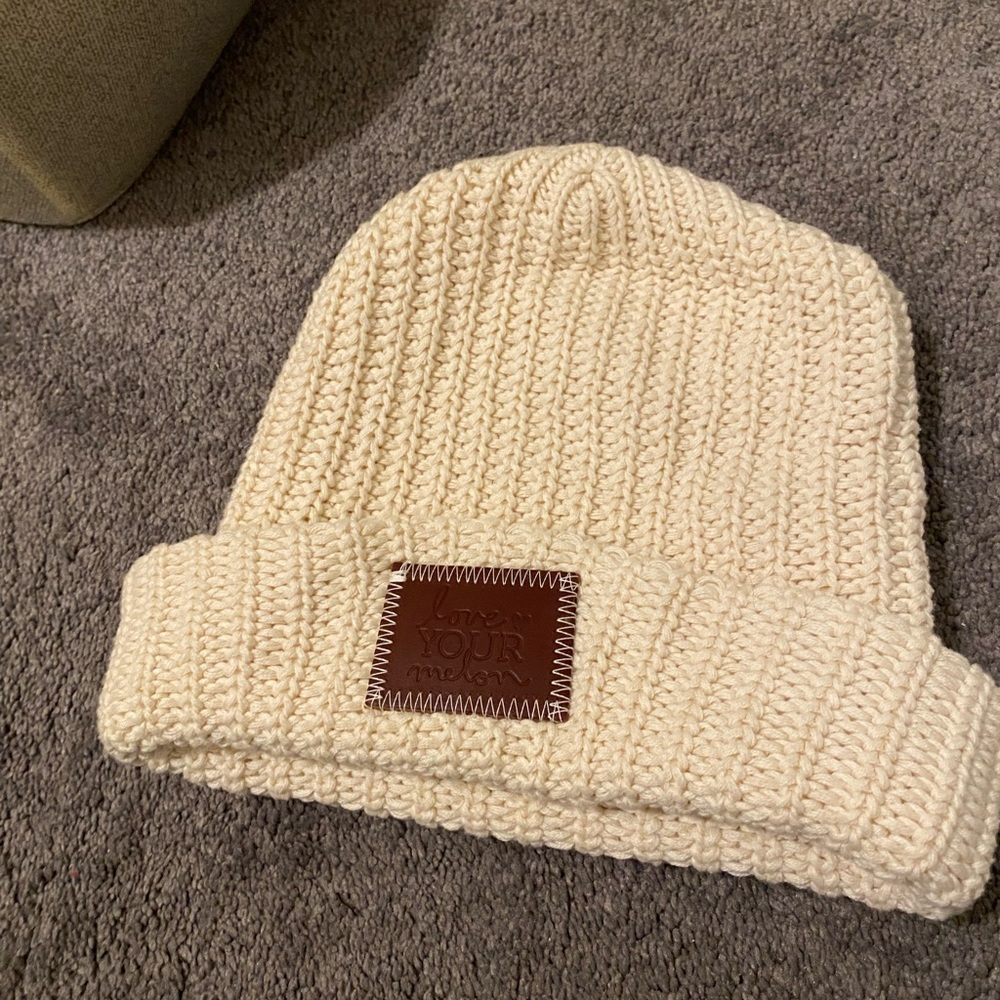 Love your melon cuffed beanie